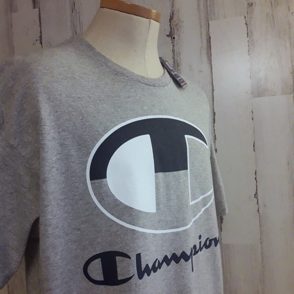 NWT Champion Athletic wear Gray T-Shirt 1XL Big - Picture 4 of 8